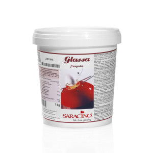 Glaçage Miroir Fraise 1 kg Saracino