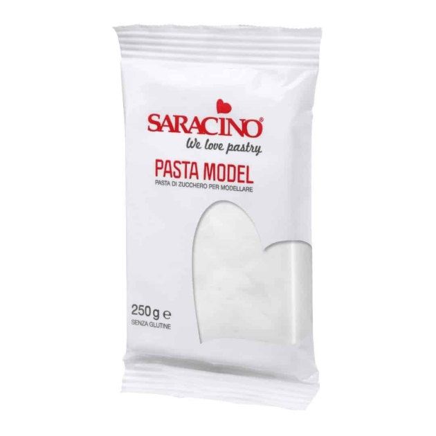 Pâte à Sucre Modelage Blanche 250 g Saracino Pâte à Sucre Modelage Blanche 250 g Saracino