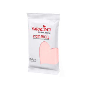 Pâte à Sucre Modelage Rose Layette 250 g Saracino