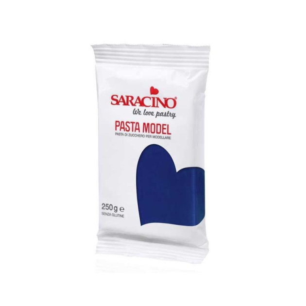 Pâte à Sucre Modelage Bleu Marine 250 g Saracino Pâte à Sucre Modelage Bleu Marine 250 g Saracino