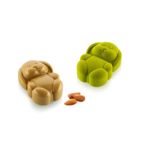 Kit Moule Silicone Lapin 7,6 x 5 x H 2,8 cm (x8) Silikomart