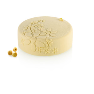 Moule Silicone Fleur Antea Ø 16 x H 6 cm Silikomart