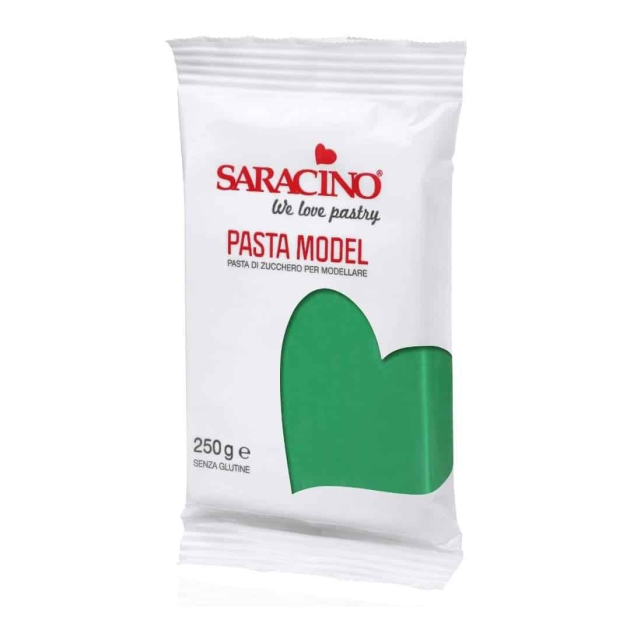 Pâte à Sucre Modelage Vert 250 g Saracino Pâte à Sucre Modelage Vert 250 g Saracino