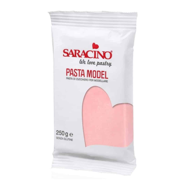 Pâte à Sucre Modelage Rose 250 g Saracino Pâte à Sucre Modelage Rose 250 g Saracino