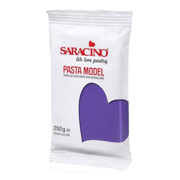 Pâte à Sucre Modelage Violet 250 g Saracino Pâte à Sucre Modelage Violet 250 g Saracino