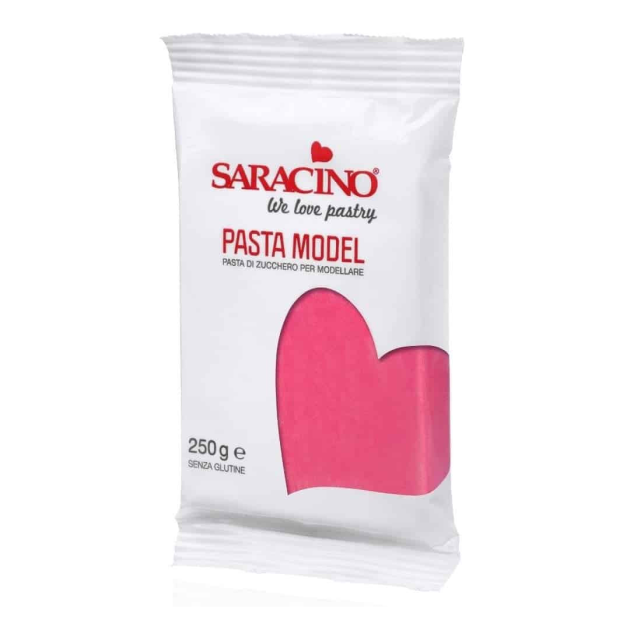 Pâte à Sucre Modelage Fuchsia 250 g Saracino Pâte à Sucre Modelage Fuchsia 250 g Saracino