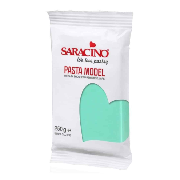 Pâte à Sucre Modelage Bleu Tiffany 250 g Saracino Pâte à Sucre Modelage Bleu Tiffany 250 g Saracino