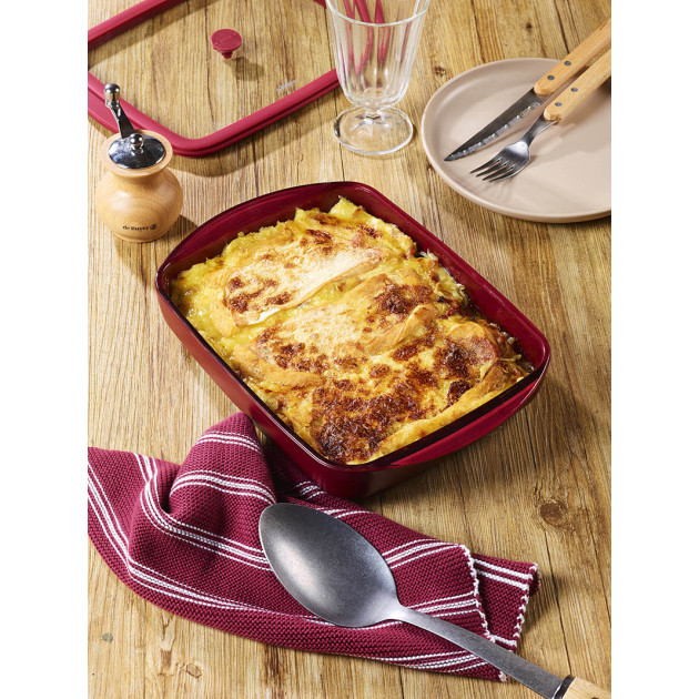 Plat au Four avec Couvercle Plat au Four avec Couvercle