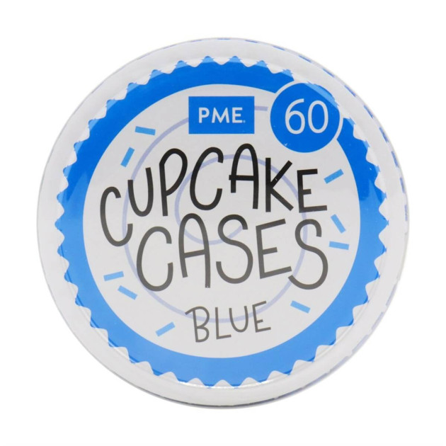 Caissettes cupcakes bleues PME Caissettes cupcakes bleues PME