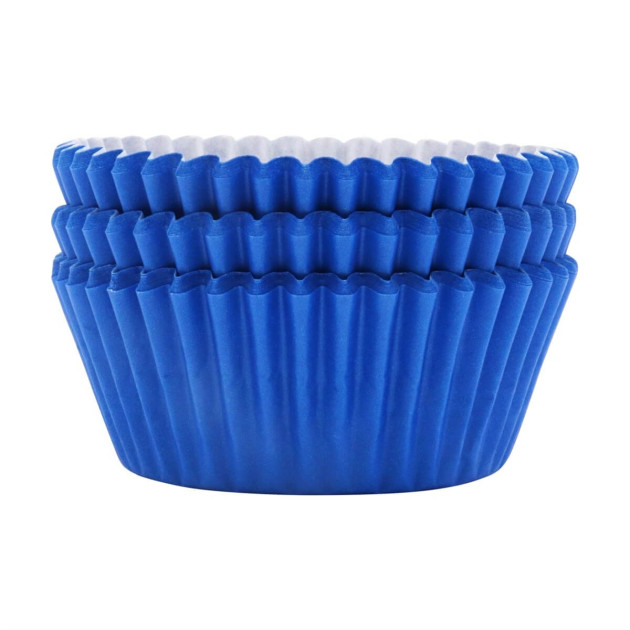 Caissettes cupcakes bleues Caissettes cupcakes bleues