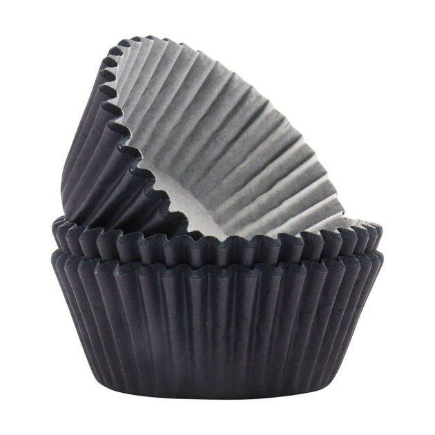 Caissettes cupcakes noires (x60) PME