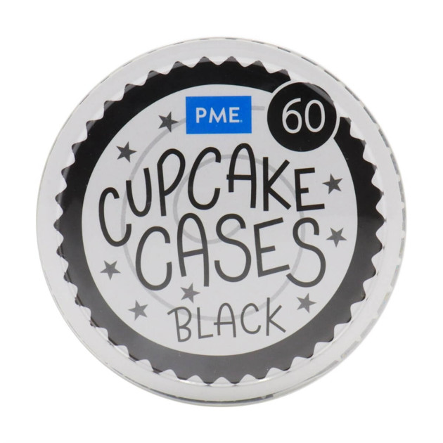 Caissettes cupcakes noires PME