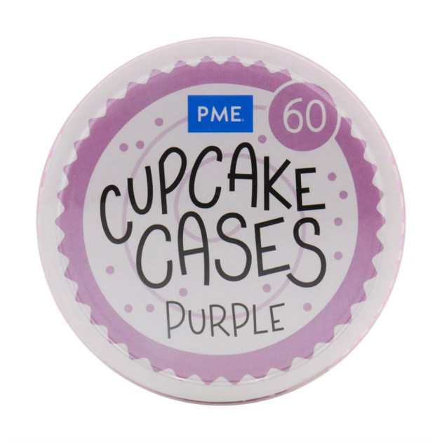 Caissettes cupcakes violettes PME