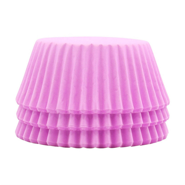 Caissettes violettes