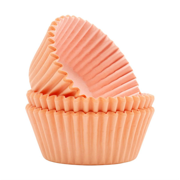 Caissettes cupcakes pêche (x60) PME Caissettes cupcakes pêche (x60) PME