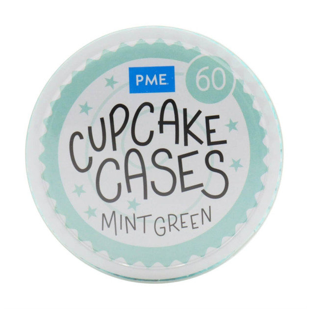 Caissettes cupcakes vert menthe PME Caissettes cupcakes vert menthe PME