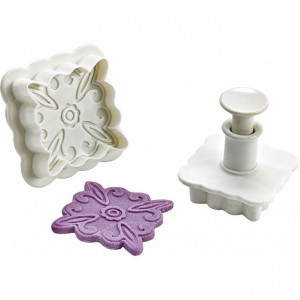 Emporte Pièce Carré orné 45, 60 mm Emporte Pièce Carré orné 45, 60 mm