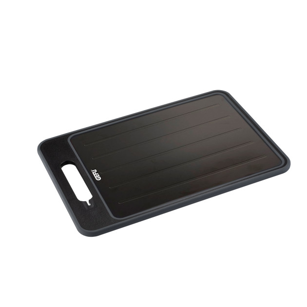 Planche à Découper et Décongeler 36,5 x 25 cm Noir Cut Pro Gefu