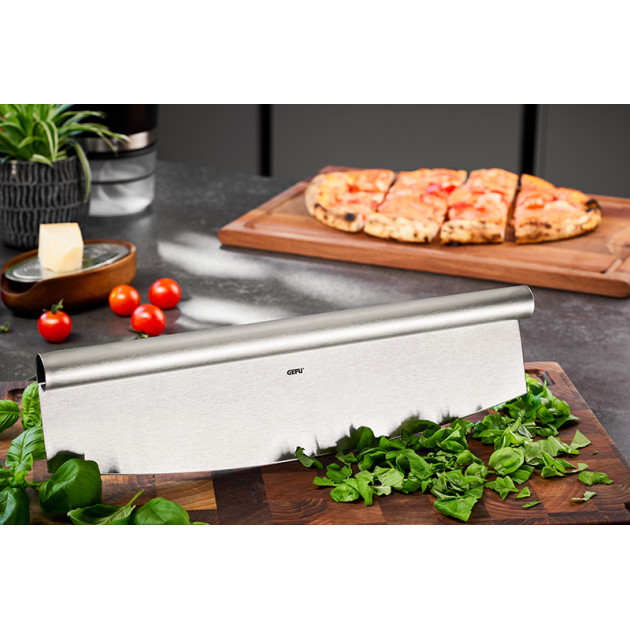 Couteau à Herbes et Pizza