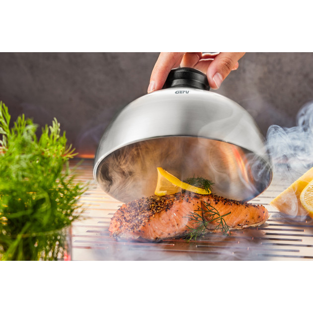 Cloche à Burger en Inox