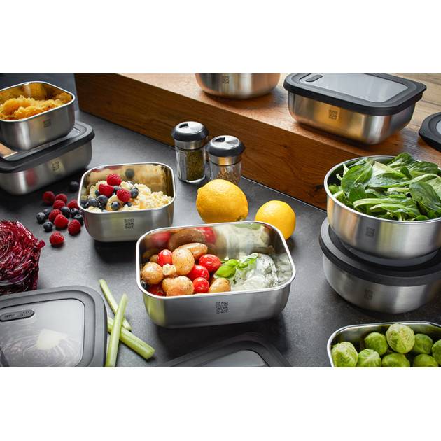 Boîte Rectangulaire en Inox