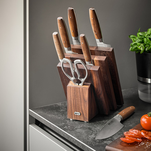 Bloc pour Couteaux en Bois