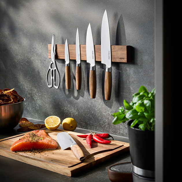 Barre pour Couteaux en Bois