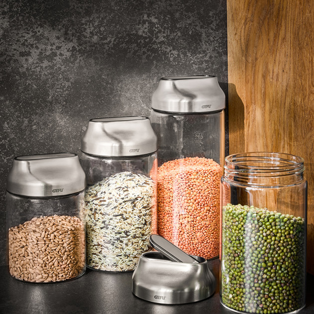 Boîte en Verre et Inox 700 ml