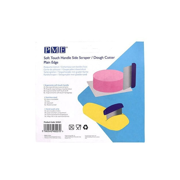 Racleur de côté plat 15cm dos