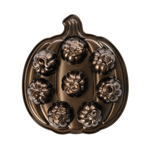 Moule à Gâteaux Citrouilles (x6) Bronze Nordic Ware