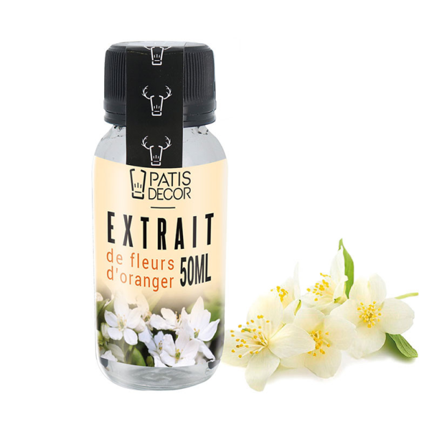 Extrait de Fleur d’Oranger 50 ml Patisdecor Extrait de Fleur d’Oranger 50 ml Patisdecor