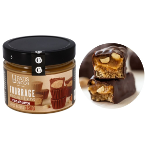 Fourrage Cacahuètes avec Éclats 250 g Patisdecor