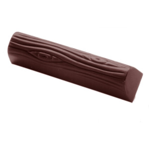 Moule Chocolat Barre Bûche 7,7 x 1,8 cm (x18) Chocolate World