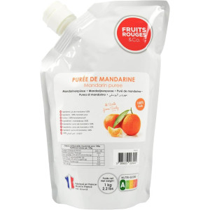 Purée Mandarine 1kg Fruits Rouges & Co