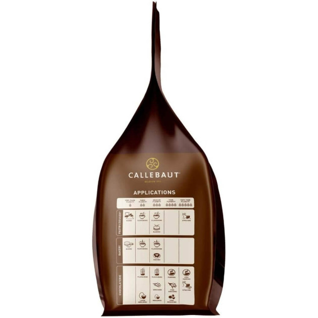 Chocolat noir n°811 2,5kg Callebaut côté droit Chocolat noir n°811 2,5kg Callebaut côté droit