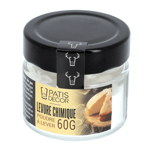 DLUO Courte Levure Chimique 60 g Patisdécor DLUO Courte Levure Chimique 60 g Patisdécor