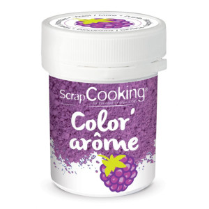 DLUO Courte Color'Arôme Violet / Mûre 10g Scrapcooking