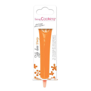 DLUO Courte Stylo Chocolat Orange 25 g ScrapCooking