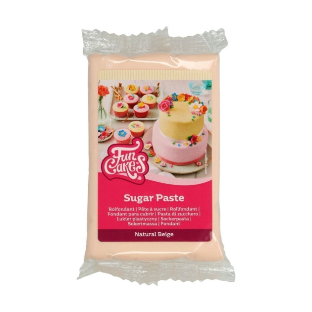 Pâte à Sucre Chair 250g Funcakes Pâte à Sucre Chair 250g Funcakes