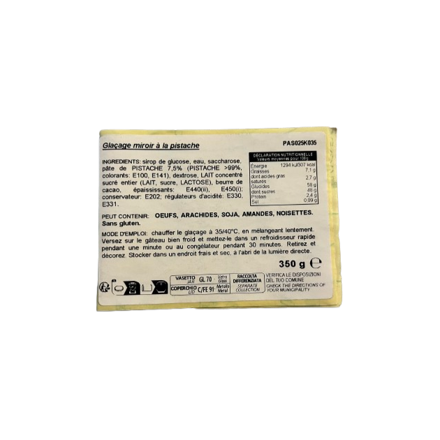 Préparation pour glaçage miroir Préparation pour glaçage miroir