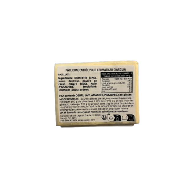 Pâte gianduja Pâte gianduja