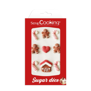 Décors en Sucre Pain d'Epices et Sucre d'Orge Scrapcooking