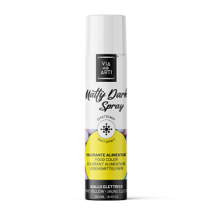 Spray Colorant Jaune Effet Mat 250 ml Via Delle Arti