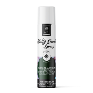 Spray Colorant Vert Emeraude Effet Mat 250 ml Via Delle Arti