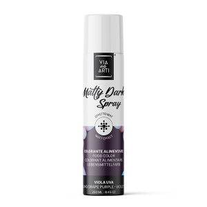 Spray Colorant Violet Effet Mat 250 ml Via Delle Arti