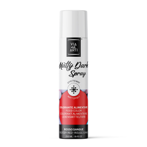 Spray Colorant Rouge Effet Mat 250 ml Via Delle Arti