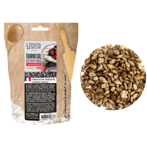 DLUO Courte Graines de Tournesol Caramélisées 90 g Patisdécor