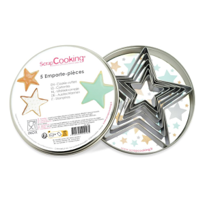 Découpoirs Etoile (x5) Scrapcooking