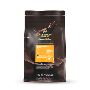 Chocolat Noir Bio Peru 65% 1 kg Callebaut