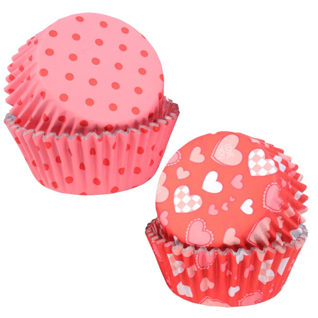 Caissettes Cupcakes Saint-Valentin (x60) PME Caissettes Cupcakes Saint-Valentin (x60) PME